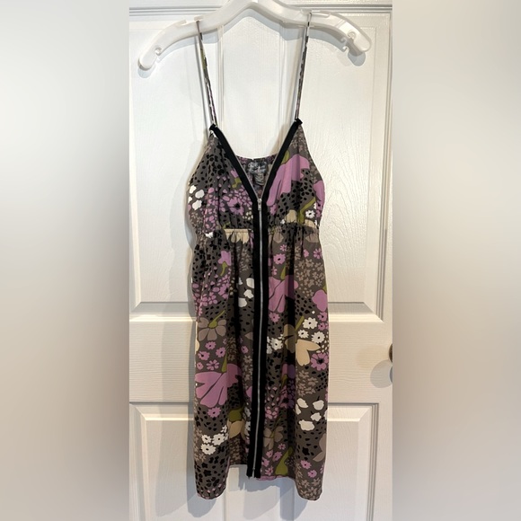 One Step Up Mini Zip-up Dress - Picture 1 of 9